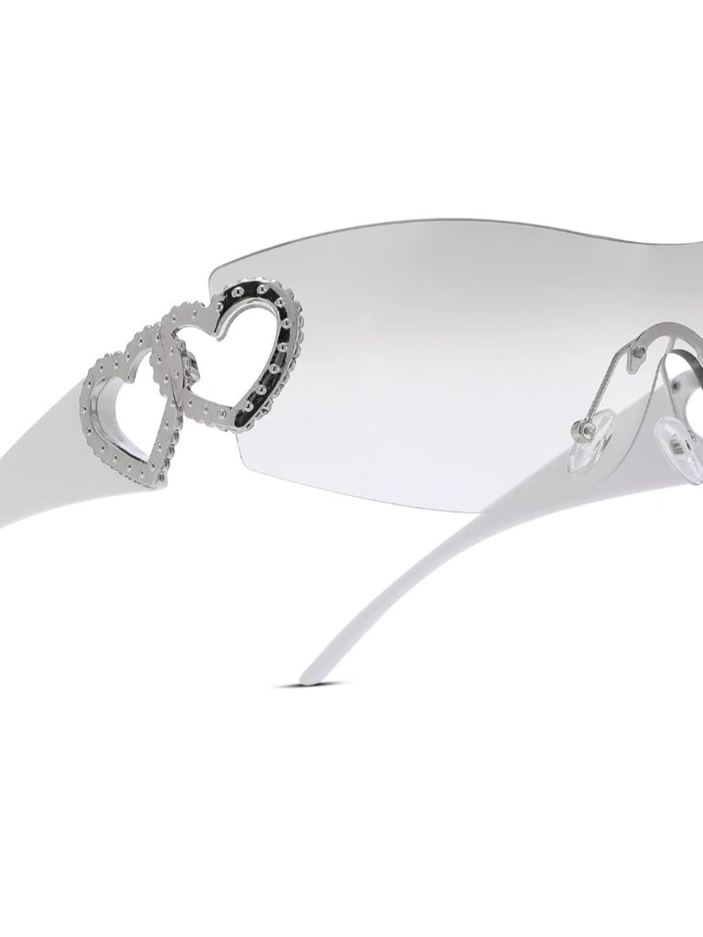 Lightweight Rimless Fashion Sunglasses - UV400 Protection for Active Lifestyles